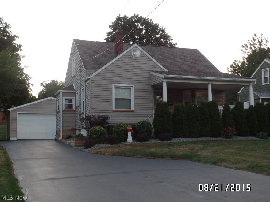 Truly immaculate and stylish! 3 bedroom cape cod features beautiful marble tile floors in kitchen dining room and living room. Large eat in kitchen with granite counter tops, special cabinet lighting and appliances that stay. Updated first floor bath with granite counter top.  Fireplace in living room is negotiable. 2 more bedrooms upstairs. Beautiful finished walk out basement with nature stone flooring throughout leads to a most enjoyable back yard retreat.  Amish built gazebo, stone patio and gas fire pit for your outdoor entertaining. Roof windows and siding done in 2009. This is a must see home located in walking distance to Mill Creeks short holes golf course, new playground, tennis courts and Morley Pavilion