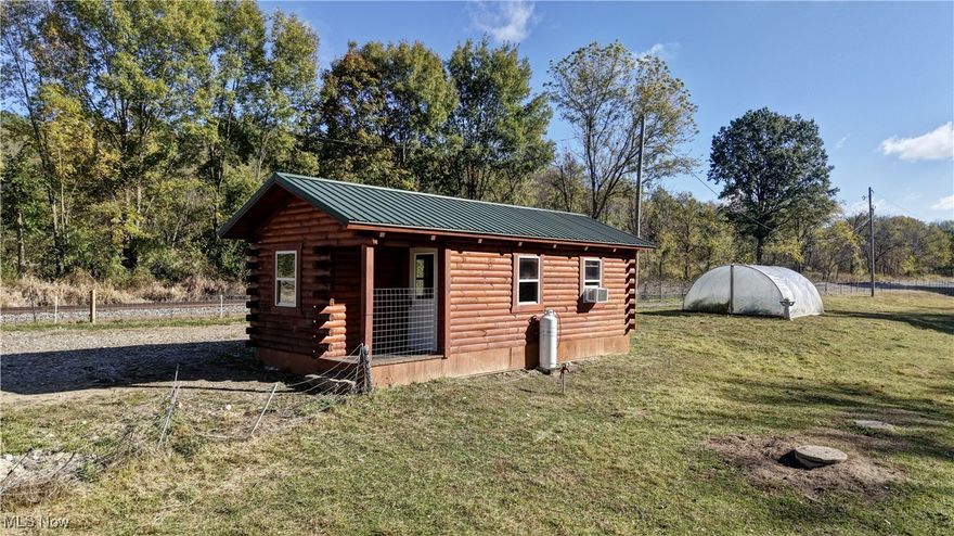 ONLINE ONLY AUCTION TUES, NOV 11TH BEGINS ENDING AT 6PM
OPEN FOR INSPECTION WED, OCT 29TH 4-6PM
Discover the perfect homesteading retreat at 4125 Deerfield Avenue NW in North Lawrence, Ohio. This peaceful 5.08-acre property offers a rare blend of natural beauty, privacy, and potential—ideal for those seeking a self-sufficient lifestyle, weekend getaway, or budding investment opportunity! Nestled among mature trees and bordered by a gentle creek, the land features a charming 12x28 log cabin, along with a couple of useful outbuildings that provide extra storage or workspace for tools, equipment, or livestock needs. With electricity, a private well, and septic system already in place, the essentials are ready with a mountain of possibilities. The substantially open and level terrain provides ample space for gardening, raising animals, or rental opportunities. Located in the Tuslaw Local School District and free from zoning restrictions, this versatile property invites you to build, grow, and thrive on your own terms. Whether you're a seasoned homesteader, outdoor enthusiast, or looking for a place to start an Airbnb, this North Lawrence gem offers the freedom and foundation for endless possibilities.