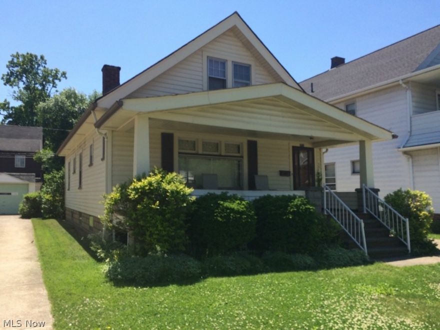 Vinyl sided 3 bedroom cape cod. Home needs work. Sold as is- seller will make no repairs. Buyer to assume all city of Garfield Heights Point of Sale violations.