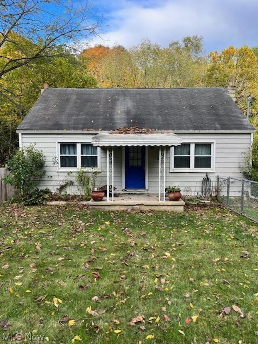 Are you looking for a renovation project? This 2 bedroom bungalow sitting on just over an acre is the PERFECT project. House sits on just over an acre. Home is being sold AS IS, NO REPAIRS.