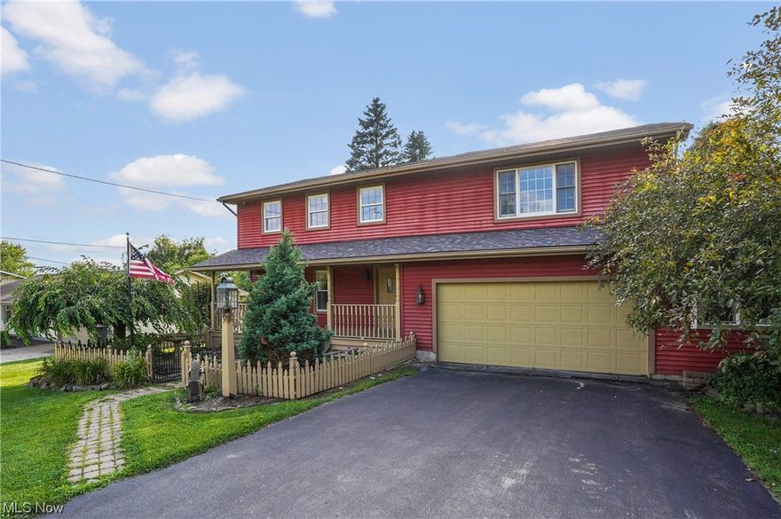 Welcome home to this move-in ready, gorgeous four bedroom, three and half bath colonial with a versatile floor plan to fit all your needs. The home offers new carpet and has been painted throughout (2023). The main level offers a living room, eat in kitchen, large dining room, a bonus room (which previously was used as a hair salon) and a sunroom. WOW! The living room has wood beams, ceiling fan, and is open to the eat in kitchen. Bright, white, stunning updated (2023) kitchen offers all new island, cabinets, lights, new counter, backsplash and new flooring, stove, built in microwave, dishwasher, and glass doors to the large sunroom where you can sit out and enjoy the tranquil views of the stunning backyard and stocked pond with Golo fish. Half bath on the main level. Upstairs you will find four large bedrooms, guest bathroom offers new vanity and lights. The master suite has a walk-in closet with laundry hook ups. Master bathroom (2023) has all new tub, shower, floors, lights, vanity