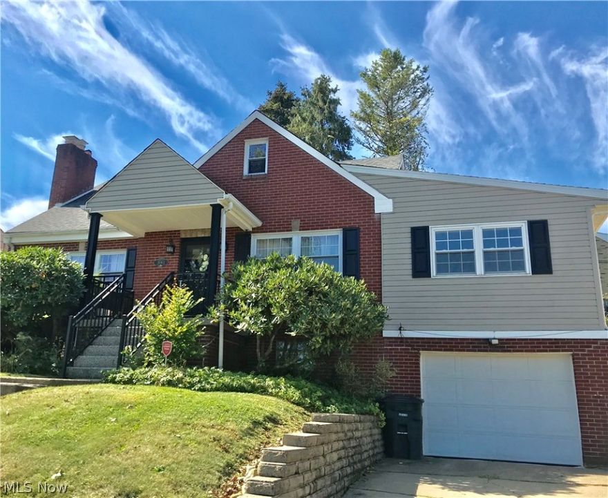 Do not miss the chance to see this beauty located in the heart of Steubenville minutes away from schools and shopping. This solid built home has 3 bedrooms, one of the bedrooms includes a bonus room.   This move in ready home is waiting for you!  Spacious kitchen with eat in nook, and formal dinning room just off the kitchen perfect for entertaining.  2 massive living rooms on the main level, each including a fireplace perfect for relaxing and hosting guests.  This home comes with a finished basement which includes a massive rec room, perfect for watching the game on Sunday or movie night! Brand new hot water tank, newer furnace and A/C unit. Fridge, Stove, Microwave and Dishwasher are all staying!  Please make your appt today, this won't last long!