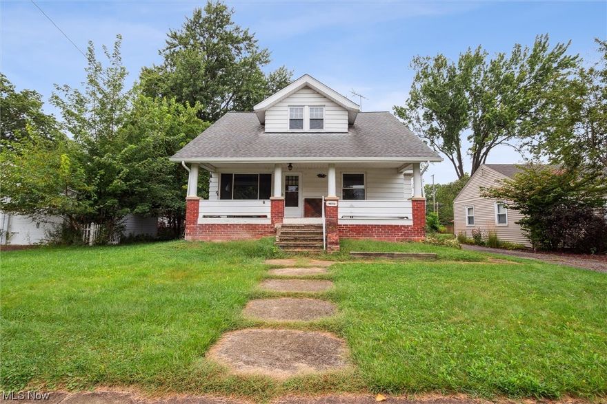 This is a great opportunity to purchase and build equity in Fairview Park! Whether you're looking for something to renovate and make your own, or add to your investment portfolio, this is a solid property. This cape cod style home has one bedroom on the first floor, two on the second, a living room, dining room, and partially finished basement. There are so many opportunities to be creative with the layout! The kitchen is large enough to expand your counter top space, or gives you the option to leave it as an eat-in kitchen and expand your living room into one large room. This home offers plenty of natural light through out and the windows were all replaced within the last 10 years. The two car garage and large backyard are also a great feature! Schedule your showing today!