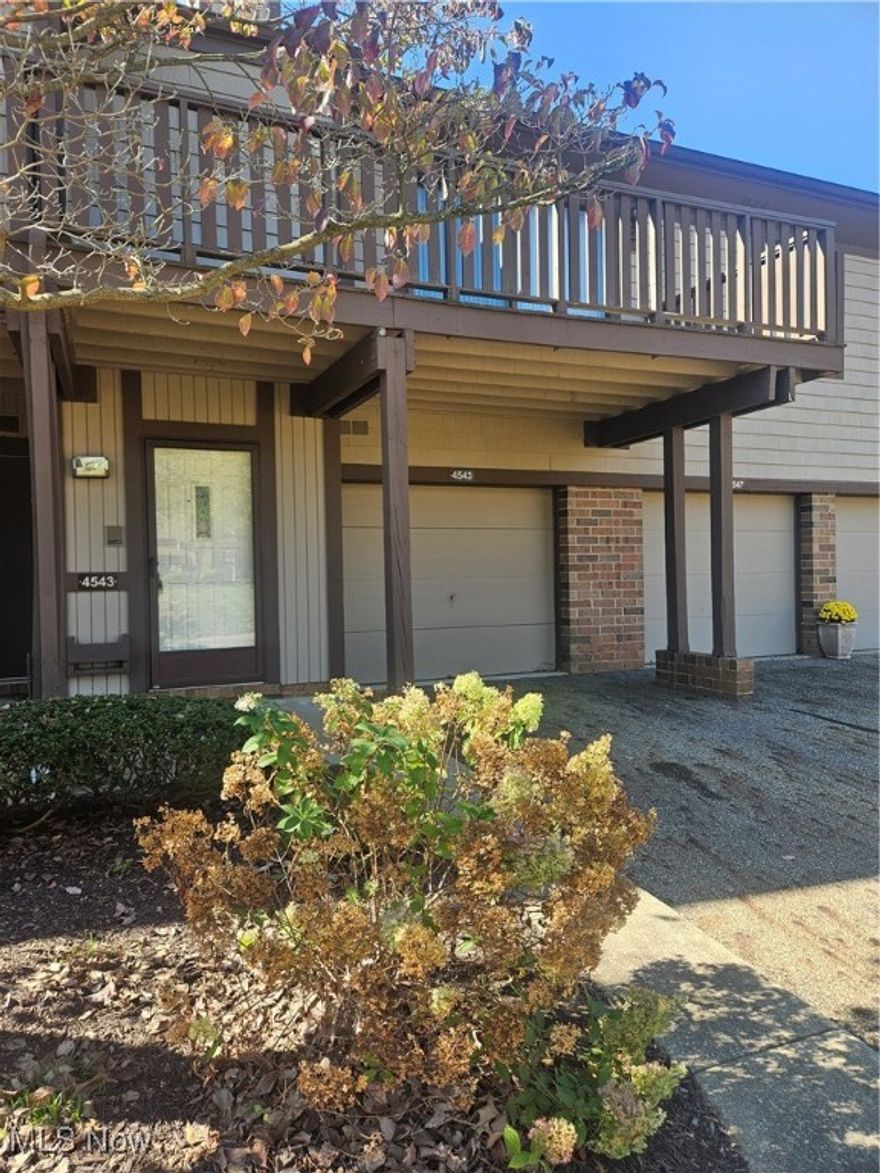 Move right into this spacious 2-bedroom, 2-bath private condo, centrally located, with easy access to shopping and I-77 and Rt 62. All appliances included. Upgrades include new bedroom carpet, entrance step, and new Gerber toilets. Lots of closet space. Open floor plan concept. Make it your own. There is a lot of potential.