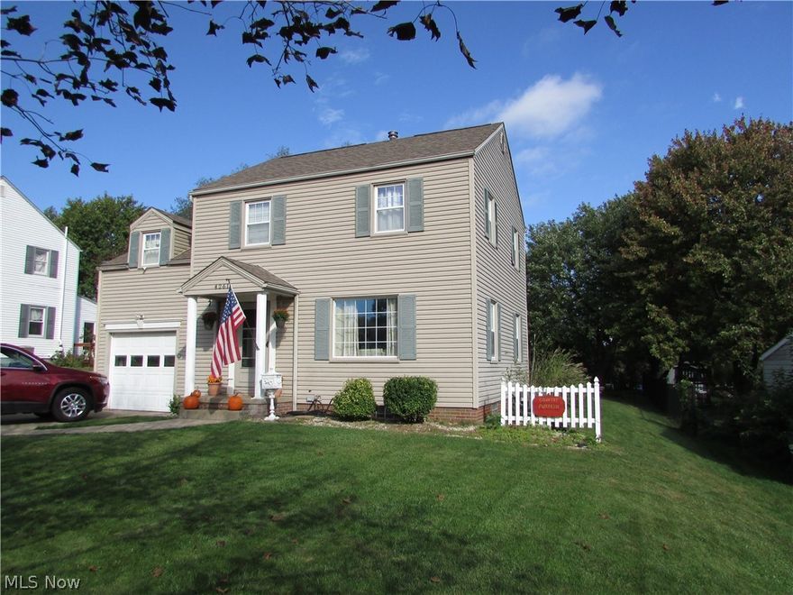 This 3 bedroom 2 bath home is located in Plain Township and the Plain Local School District.   Many updates to this home, including a newer roof (2014) and a new furnace and central air in 2020.   Very nice eat in kitchen, formal dining room, and spacious bedrooms up.   Also a family room and laundry in the basement.   The patio overlooks the back yard and owners are leaving a shed, and the kids play set that cost $7000.   Please remove shoes when entering the property, as there is newer carpet, and the small children spend alot of time on the floors.