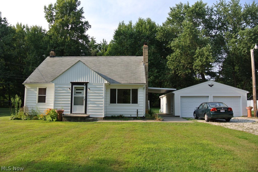 Enjoy the country life on this quiet dead-end street. There is a boat dock at the end of the street for residents to use. This delightful cape with foyer entry and coat closet, has been well maintained and the gleaming oak floors have been refinished to perfection in all of the first floor rooms (except kitchen & bath). The square footage does not include the 30X14 rec room in the basement. This rec room has a wood/coal burning cast iron wood stove with full chimney. There’s also a shower in the basement. The large kitchen has an eating area and lots of windows to look out the rear. The original cabinetry is like brand new! The newer large picture window in front lets light pass through the entire house. The 2nd floor has lots of storage and new windows, paneled walls. High efficient furnace (2008), AC (2010), septic (2006), garage roof (2010), garage siding (2008), insulated house (2011). The garage has an extra storage shed attached at the rear. This property can also be sold as a le