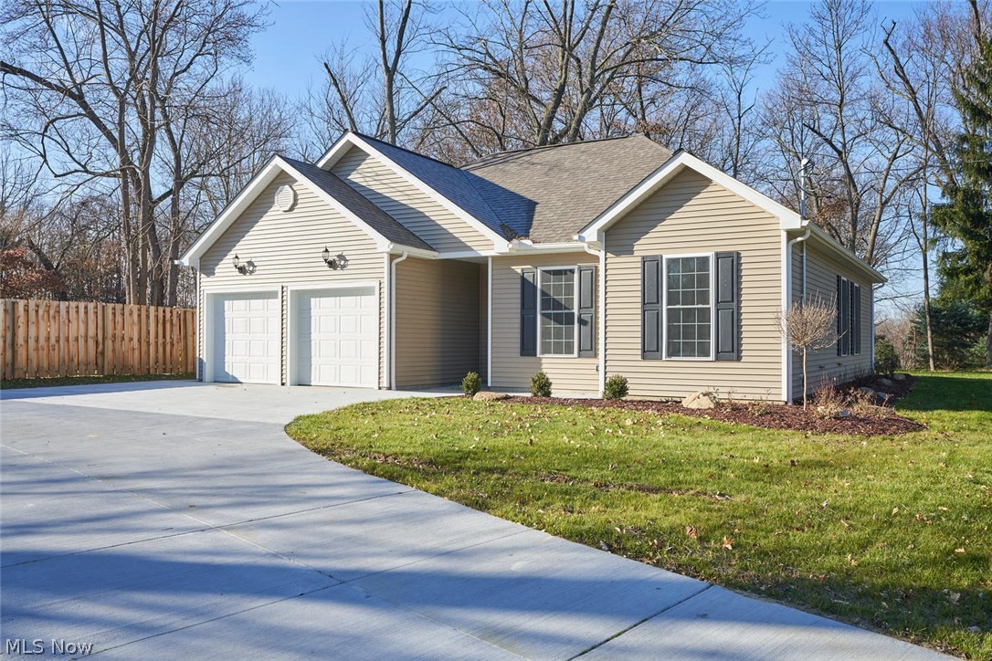 BRAND NEW RANCH HOME! Brand NEW construction! Fabulous 3 Bedroom, 2 Full Bath RANCH home with beautiful finishes and upgrades! Stainless steel appliances and granite countertops in an open Kitchen. Spacious Great Room with sliders to the back patio. 1st floor Master Suite with STUNNING Glamour Bath! Two walk-in closets, over-sized shower with multiple jets, 2 separate vanities, beautiful finishes! 2 additional Bedrooms! Ceramic floors throughout home. Gillmore security system. Heated garage.Start the New Year off in your NEW HOME! Great location - close to groceries, shopping, restaurants, yet TUCKED away!
