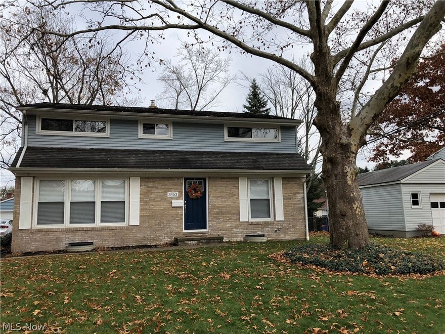Completely redone.  New kitchen, two new bathrooms, refinished hardwood flooring, Gas Fireplace, unfinished basement, updated mechanicals, vinyl windows and siding.