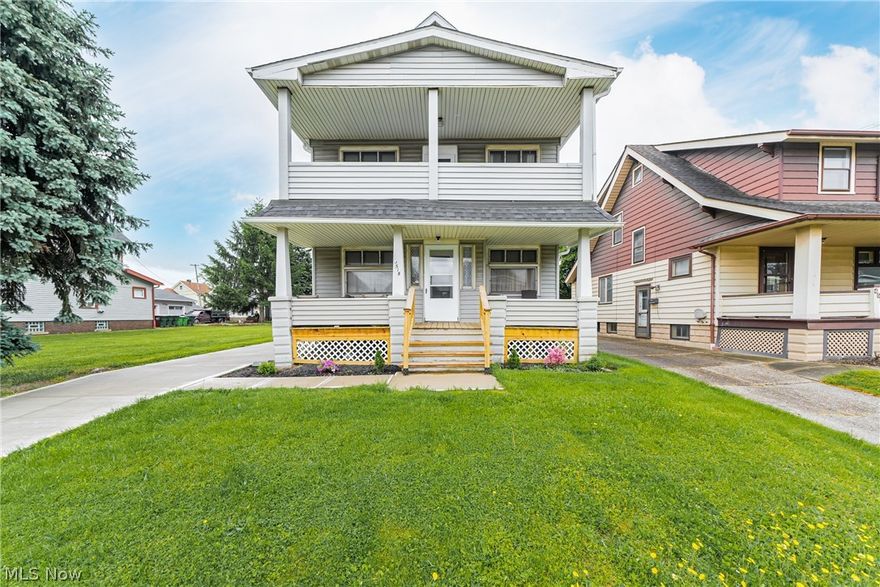 welcome to this renovated and fully occupied four unit investment property that is collecting $3,800 a month in rent! All four units were renovated in March of 2023 and come with 2 bedrooms and 1 full bathroom. Updates from March 2023 includes: New asphalt roof, new flooring, new cabinets, renovations to the bathrooms and kitchens, new painting throughout, new windows, 4 new furnaces, 4 new hot water tanks, updated electric and more. Available washer and electric dryer hook ups. Close to downtown, the highway, restaurants, shops and more! Only the front up unit and basement will be available for showing. Please don't disturb the tenants.