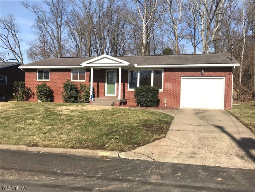 Very nice 3 bedroom, 2.5 bath brick ranch with a nice level back yard. Master bedroom has its own full bath. One car attached garage.