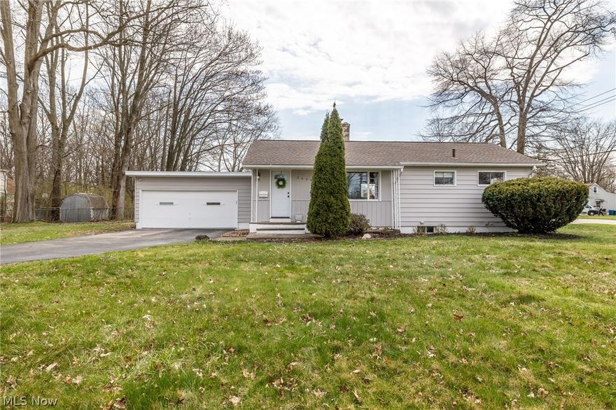 Welcome to this charming ranch-style home, where comfort meets modern convenience! Nestled in the heart of North Olmsted, this property boasts a spacious layout perfect for both relaxation and entertainment. Step inside to discover a beautiful fully updated interior featuring a brand new kitchen, complete with all new cabinets, backsplash & granite countertops. All new vinyl flooring throughout the home. The basement showcases a bonus room ideal for a home office or den, along with a versatile rec room for gatherings with friends and family. Enjoy the convenience of new air conditioning and electrical systems, ensuring year-round comfort and peace of mind. With its seamless blend of classic charm and contemporary upgrades, this home offers the perfect retreat for modern living. Don't miss the opportunity to make this your dream home!