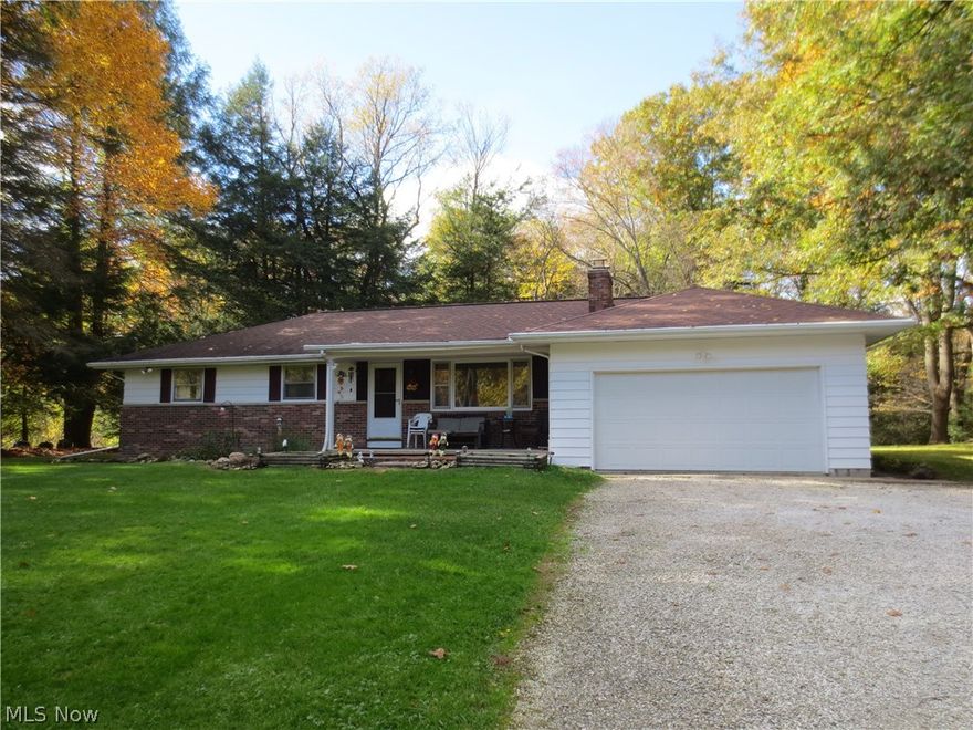 Septic 2 years old, sump pump, water tank, walk-in tub, ceiling fans, fireplace door & grate, water softener (all improvements since 2014) Updated baths bricked patio privacy but convenient. Nicely landscaped, 2 bedrooms freshly painted.