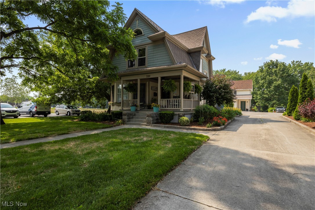 This early 1900s home sits on nearly an acre of lush landscaped grounds. Lovingly maintained by the same family for over 50 years, it offers timeless character with thoughtful updates throughout.
Designed for multigenerational living, the property includes a spacious main home with finished attic and basement spaces, a large detached garage with a temperature-controlled flex room (perfect for a pool house or hobby space), a guest apartment with one bedroom and bath (with room to expand!), and a beautifully maintained inground pool perfect for gathering with family and friends.
Enjoy the inviting front porch before entering an interior rich with restored woodwork, featuring a warm entryway with built-in bench and a cozy library. The main level offers a spacious family room, an eat-in kitchen with custom cabinetry and granite countertops, a full bathroom with laundry, and a living room currently used as a music room with a gas fireplace.
Upstairs are three comfortable bedrooms, a full bathroom, and access to the partially finished attic playroom. The basement provides 677 square feet of additional living space with a rec room and separate office.
Outdoors, the 16' x 32' inground pool includes a newer liner, heater, solar cover, and all equipment. A gazebo and storage shed add charm and function.
The 24' x 28' detached garage offers versatility with a finished, heated 16' x 23' workshop space that could double as a pool house. Above it, a finished apartment includes a kitchenette, living area, one bedroom plus potential second bedroom with access through the first, ideal for guests or extended stays.
Recent updates include a new roof (2023), AC under 10 years old, and two hot water heaters (one on each level) for convenience.
This unique property offers space, character, and flexibility inside and out. View the 3D Matterport tour with floor plan for a detailed look, and schedule your showing today to see everything this home offers.