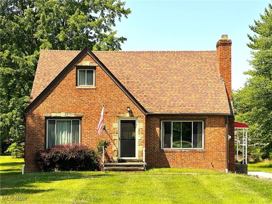 Welcome to 4099 Chestnut Road—a charming all brick 4-bedroom, 1.5-bath brick Cape Cod nestled on a spacious 0.64-acre lot in the heart of Independence. Offering 1,740 sq ft of living space and an extremely rare walk-out basement, this well-maintained home combines thoughtful updates with timeless appeal.

Step into a bright and welcoming interior featuring a spacious living room with hardwood floors (also under carpet in bedroom) and a wood-burning fireplace. The eat-in kitchen offers ample space for everyday meals, while the adjacent 3-season sunroom—with abundant windows and screens—creates a peaceful retreat overlooking the deep backyard.

Two bedrooms on the first floor and two upstairs provide flexible living arrangements. The partially finished basement includes a second fireplace, laundry area, and an incredibly convenient walk-out access—perfect for a workshop, storage, crafts, or whatever you enjoy doing. The possibilities are endless. All of the big-ticket items are in great shape!

Recent updates include:
• Roof (2015)
• Furnace & central A/C (2020)
• Hot water tank (2022)
• Driveway, overhead garage door, and rear entry door (2022)
• Windows replaced on all levels (2011–2017)
• Air ducts cleaned (2021)

Additional highlights include a 2-car detached garage with electricity and drain, glass block basement windows, multiple ceiling fans, and a covered side porch with awning. Enjoy the benefits of very low taxes, award-winning Independence schools, and access to parks, Hemlock Creek Trail, outdoor pool, field house, and civic center amenities in addition to incredible services provided by all of the departments within the city of Independence.

This rare opportunity blends location, updates, and value—just minutes from I-77, shopping, and downtown Cleveland. Don’t miss your chance to own this exceptional home in one of Cuyahoga County’s most desirable communities! Schedule your private showing today!