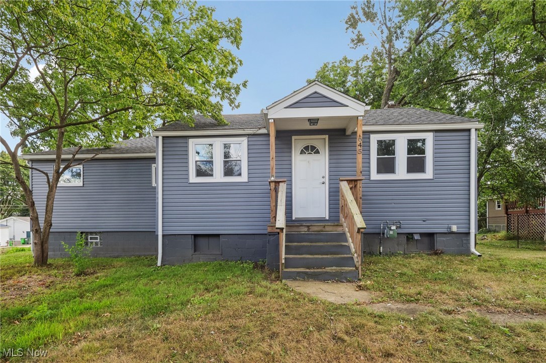 Investment opportunity awaits with this partially updated ranch style home over a full basement. The main floor with 3 bedrooms a full bath has been partially renovated awaiting your final touches. Basement is walk out includes wood burning fire place rec room and laundry. Situated on 2 parcels-bonus 0.1377 acres (residential)