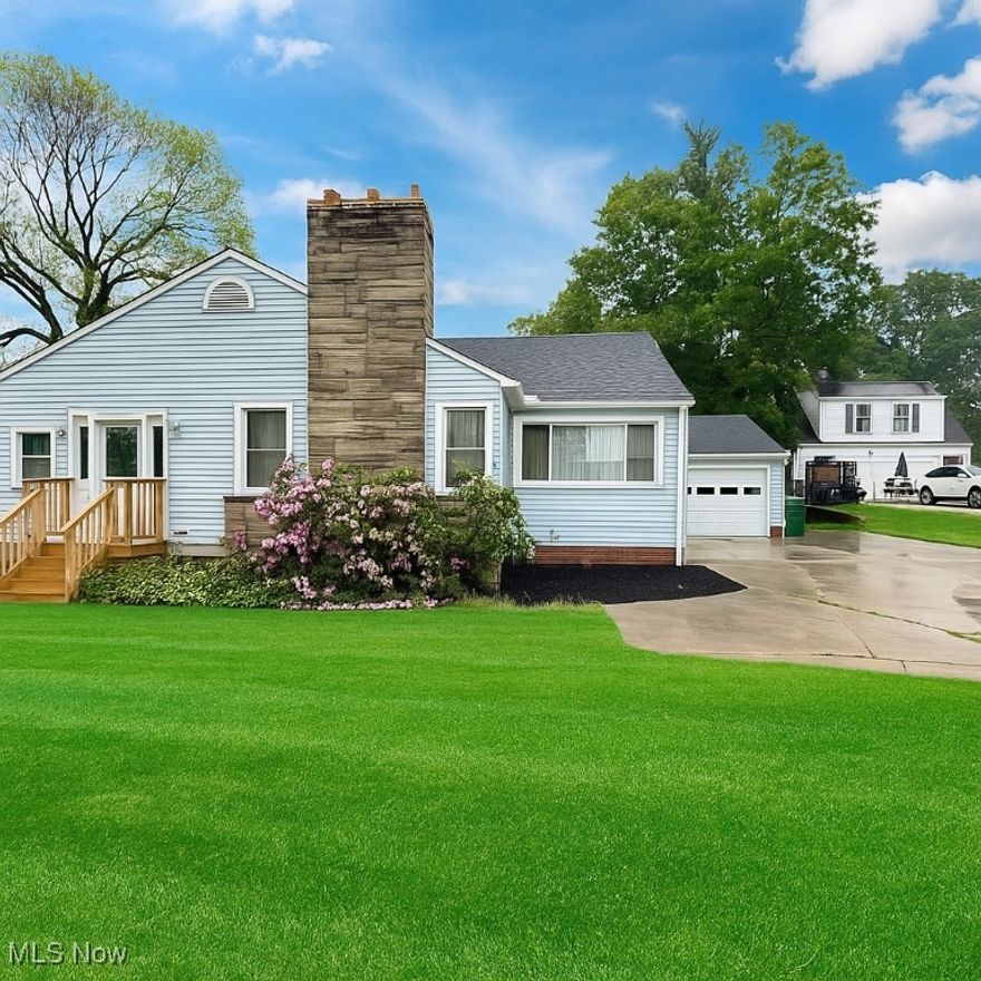 Welcome to 9851 Shepard Rd, a beautifully updated home in the highly sought-after Twinsburg School District! This charming 3-bedroom, 1.5-bath ranch combines modern updates with timeless character. Nearly every inch has been refreshed, including new vinyl siding, updated electrical, newer windows and roof, a remodeled kitchen and bathrooms, refinished natural hardwood floors, and fresh paint throughout. Enjoy the cozy ambiance of two fireplaces, perfect for relaxing evenings. The walkout basement is already plumbed for a bathroom and offers endless possibilities for additional living space, a home gym, or entertainment area.Step outside to a peaceful backyard retreat featuring two mature apple trees and plenty of open space to roam or garden. The septic was recently removed and is now tied in to city sewer! Whether you're looking for move-in ready comfort or room to grow, this home has it all.
Don't miss your chance to own this gem in a prime location—schedule your showing today!