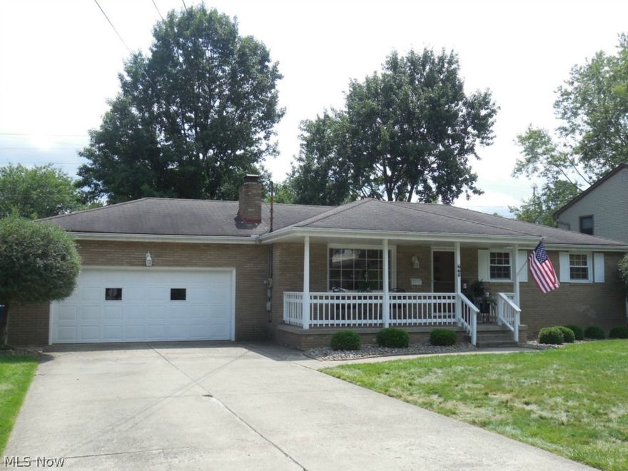 Just move right in and start making memories. Welcome to 665 Oakridge Dr. This solid brick ranch style home is conveniently located in one of Boardman's nicest neighborhoods. Cozy floor plan boasts new maple hardwood floors and new carpet throughout. Living room features custom gas fireplace and can lighting. Equipped kitchen has an eat-in area, new countertops and all new stainless steel appliances that stay! The main level is complete with three bedrooms and a spacious full bathroom. The fully finished rec room is perfect for entertaining and offers plenty of storage space, and another full bathroom. Two car attached garage has custom lighting, built-in storage and access to the remodeled three season porch. Private backyard with shed and porch are also great for entertaining or could be your own personal sanctuary. Other features of this pristine home include a front porch, all new replacement windows and a 1 year home warranty. Call today for a private tour!