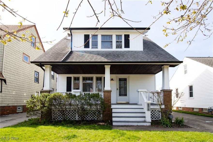 Welcome to this charming updated colonial, tucked away on a peaceful, tree-lined street. Featuring brand-new siding, this charming three-bedroom, one-and-a-half-bath home seamlessly blends classic colonial character with modern updates. The fresh white exterior and thoughtfully landscaped yard create a welcoming first impression that sets the tone for what lies inside.  The interior boasts cozy, light-filled bedrooms that provide a comfortable retreat, complemented by spacious living areas ideal for relaxation and gathering. The kitchen offers a perfect mix of classic style and modern convenience, with ample cabinetry and counter space suited for both daily cooking and entertaining. Flowing naturally from the kitchen, the formal dining room stands ready for family dinners and celebrations, enhancing the home's warmth and inviting atmosphere.  Outside, the private backyard with mature trees offers a tranquil space for gardening, play, or outdoor entertaining. A two-car detached garage.  Nestled in a quiet, friendly neighborhood close to schools, parks, and shopping, this home offers the best of both peaceful living and easy access to amenities. Ready for its next chapter, this cute-as-a-button colonial is waiting for you to call it home, or rent it out for additional income. The home is currently rented until end of April.