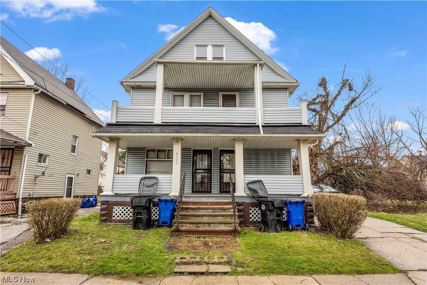 This partially occupied duplex is an excellent investment opportunity! The property has 2 units, each with 2 bedrooms and 1 bath. The up unit is tenant occupied  and rents for $725/month with a lease through 02/28/24. The down unit is vacant and rent ready! Additionally the property has a full basement, covered front porch for each unit and off-street parking. Centrally located, the property is close to multiple parks, near schools, shopping, close to downtown and more! Don't miss out on this valuable portfolio builder! Reach out to learn more today!