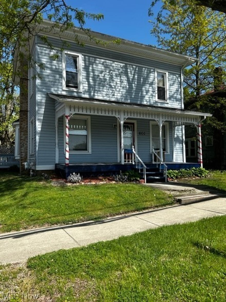Nestled in the heart of Lodi, this charming colonial 4 bedroom, 1 bath home is a true gem. With its classic architectural details and warm, inviting atmosphere, this home exudes a sense of timeless elegance and comfort. As you approach the property, you'll be greeted by a well-manicured lawn and a welcoming front porch. Step inside, and you'll immediately notice the beautiful hardwood floors in the kitchen and the abundance of natural light that fills the space. The living room is spacious and inviting, with plenty of room for entertaining guests or simply relaxing with loved ones. The fireplace serves as a beautiful focal point and adds warmth and charm to the room. The dining room is equally impressive with ample space for family meals or dinner parties. The kitchen has been recently updated with modern appliances and features plenty of counter and cabinet space, making meal preparation a breeze.  Upstairs, you'll find four well-appointed bedrooms, each with its own unique charm and