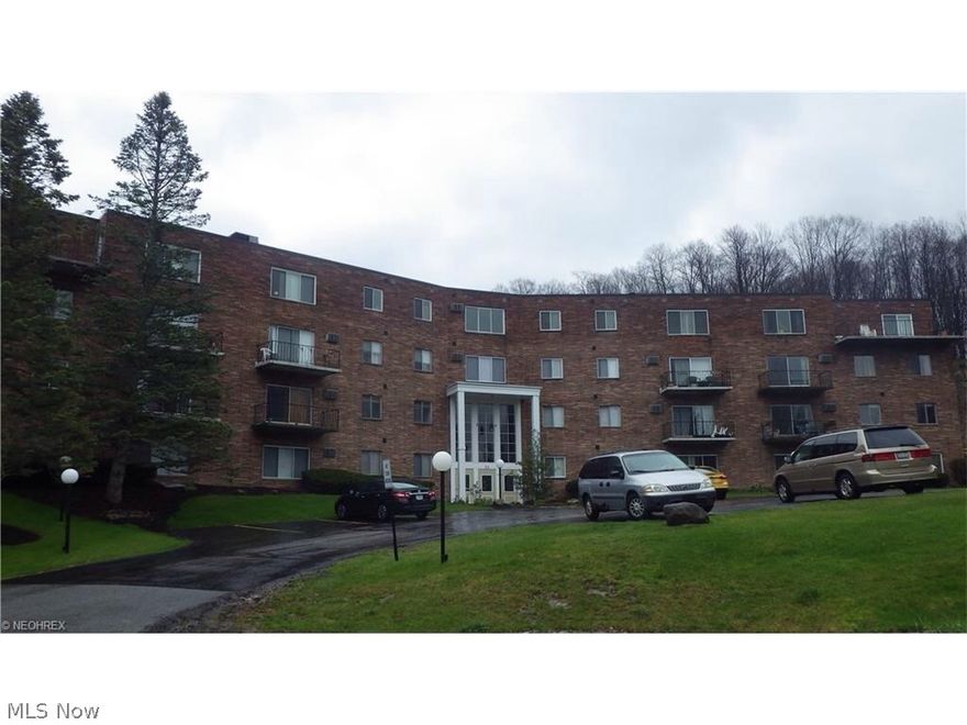 2 bedroom  2nd floor unit at the Citadel!  Large master with walk in closet.  Great views of wooded back.