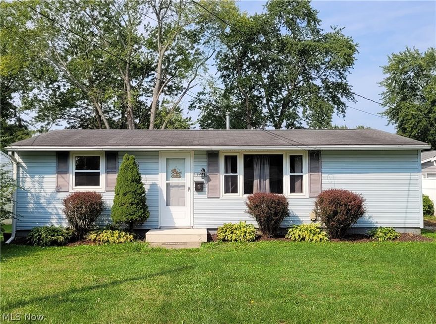 Hard to beat at this price, may even be less than your current rent to have a 3 bedroom ranch with laundry room for single floor living. New carpeting, freshly painted interior, updated kitchen. Oversized 1 car garage with room for storage. Nothing to do but move your belongings in & start decorating to your tastes.