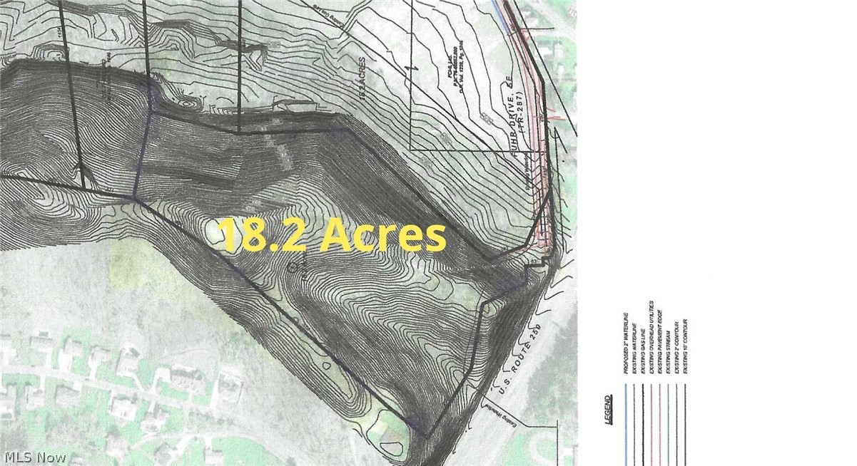 Ideal ground 18.2+/- acres to build a log home or private getaway. Mostly wooded, roadway is presently being installed. Beautiful building site, could possibly be more than 1 site. Horses are permitted in the Village of Dennison. Must get well and septic approval. Subject to survey, one of a kind property! Mineral rights retained by seller. All acreage is subject to change.