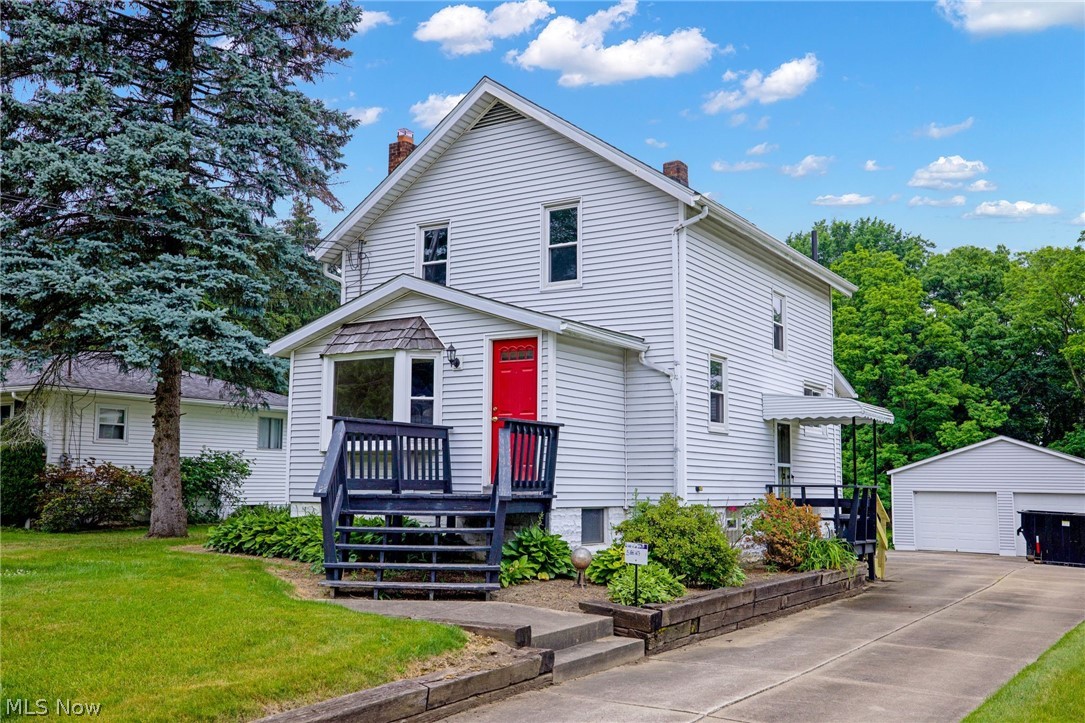 Completely Remodeled Home on nearly Half an Acre in Ellet! Expensive updates include New Stainless-Steel Appliances and all New Carpet and Luxury Vinyl Flooring in 2018, New Furnace and A/C Unit, Updated Electric Panel, New Wiring and Recessed Lighting, New Kitchen with KraftMade Cabinetry and Tile Backsplash, New Bathroom with Walk-In Shower and Tile, and New Garage Doors and Openers in 2017. New Roof in 2014. The Main Level has an Immaculate Eat-In Kitchen, Bright Dining Room with Sliding Glass Door to the Deck and a Living Room with Wood Burning Fireplace capable of heating the entire home. Upstairs is the Large Contemporary Bathroom with Walk-In Shower and 3 Bedrooms. All windows have Custom Made Blinds. The Oversized 2.5 Car Garage has Electric and a Work Bench. The .48 Acre Yard is a Tranquil Retreat! This home has just been professionally cleaned and is immediately move-in ready!