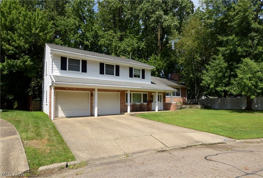 Welcome to 1591 Newcastle Cir, a beautiful 4 bedroom/ 2.5 bath split level home located on a cul de sac! This home features a brand new kitchen, a walk-out basement, a fenced in wooded backyard and more! Enter the front door into a gorgeous vaulted beamed ceiling great room with a fireplace. The main bath on the upper level includes a double vanity and jetted tub. The master bedroom includes a master bath as well as a walk-in closet! Enjoy the fenced in wooded backyard with entry from the three-tier deck as well as the walk-out basement and patio. 2 car oversized garage with built-in workbench. 2018 kitchen appliances included. 2 furnaces and 2 AC units. 2018 finished basement, home theater included. Schedule your showing today!