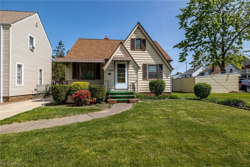 Welcome to this charming Old Brooklyn bungalow! Pride of ownership throughout! Updates include roof with complete tear off 2015, Chimney tuckpointing 2015, garage pad and driveway 2015, garage door 2016, new furnace 2022. Other updates throughout the years were waterproofing 2009, glass block windows electrical box updated 2012. Three bedrooms with 1.5 bath, living room, dinette, and recreation room make this a home to see! My favorite spot is the brick paver patio covered by a remote retractable awning. The yard is fully fenced and ready for summer gatherings or quiet evenings. The front porch is a great spot for coffee and to see the world go by! Make YOUR private appointment TODAY!