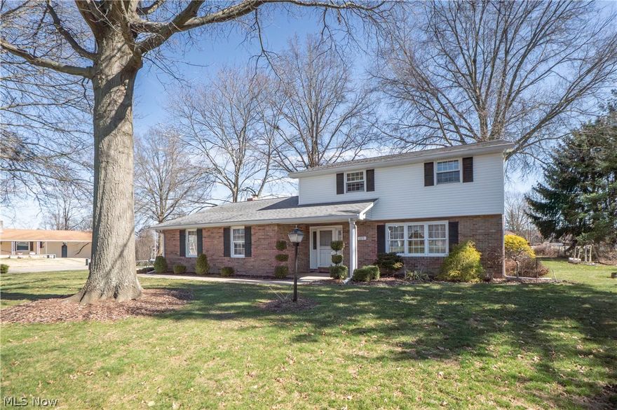 Welcome home to this spacious and well-cared-for 4-bedroom, 2.5-bath colonial in Strasburg’s Valley Estates, set on a generous corner lot with plenty of room to enjoy both inside and out. A covered front porch welcomes you inside, where the foyer opens to a bright living room filled with natural light from Pella windows, creating a warm and inviting first impression. From there, the formal dining room offers a great space for everyday meals or holiday gatherings and flows easily into the eat-in kitchen, which features abundant cabinetry, ceramic tile flooring, and appliances including a dishwasher, electric range, and over-the-range microwave. Just off the kitchen, the cozy family room offers a wood-burning fireplace with insert, built-in shelving, and direct access from the attached 2-car garage, making it a comfortable spot to relax at the end of the day. A convenient half bath and first-floor laundry room add to the functionality of the main level.

Tucked privately off the main living area, the first-floor primary suite was added in 2014 and offers flexibility to fit a variety of needs. This spacious room features a large closet, ceiling fan, private full bath with dual sinks, and its own exterior entrance, making it ideal as a true primary suite, guest quarters, junior suite, or even a private home office. Upstairs, you’ll find three additional bedrooms, all with generous closet space, along with a full bath. One of the upstairs bedrooms even has direct access to the bathroom, adding extra convenience to the second-floor layout.

The lower level adds even more usable space with a recreation area, abundant storage, built-in shelving, a second laundry hookup, and extras including a second washer and deep freezer that convey. Outside, enjoy the concrete patio, storage shed, garden area, and expansive yard space on this extra-large lot. Fresh paint through most of the home and a reverse osmosis water filtration system add even more value.