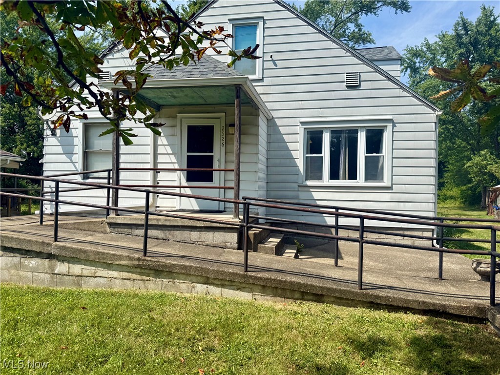 Welcome to 2526 Stocker Ave. this lovely cape cod home on the east side of Youngstown has over 1,500 sqft of living space with 4 bedrooms! The home sits on a generous size lot, the property line goes all the way back to the tree line in back yard. The house also features a new roof and gutters put on in 2019. This home needs some cosmetic work but could be a great home for a first time home buyer or investor. Schedule your showing today!