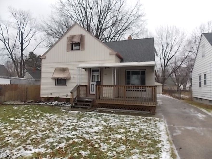This bungalow has a nice addition on the rear that gives plenty of extra space.  Roof appears newer, 2 car garage.  It could use some freshening up inside on the cosmetics but pretty nice for the price.  Subject to First Look Initiative in effect for first 20 days, until 3/13/19.  Only owner occupant offers accepted during this period.  Seller will not complete any repairs to the subject property, either lender or buyer requested. The property is sold in as is condition / Highest and Best due by 4/3 at 10am