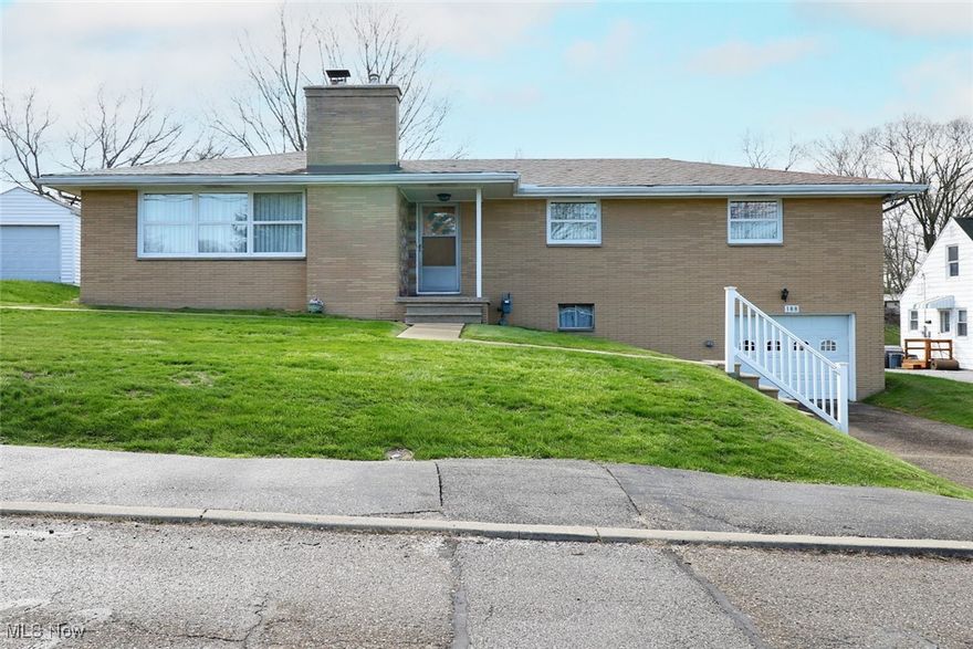 This beautifully updated 3-bedroom, 2.5-
bathroom brick home offers the perfect blend of comfort, style, and convenience. Situated on a cul-de-sac and just
minutes from essential amenities, this property is ideal for families, professionals, or anyone seeking a well-maintained,
spacious home in a prime location. Step inside to find fresh interior paint, updated lighting, and brand-new laminate
flooring throughout. The kitchen shines with new countertops, a modern sink and faucet, and comes fully equipped with a
countertop range and oven, new dishwasher, garbage disposal, and refrigerator—ready for your next culinary adventure.
The home features both an attached and a detached garage, offering parking for up to 3 vehicles, plus a paved driveway
for added convenience. Please note: there is an easement in place for use of the detached garage. The neighbor's
driveway is used to access the 2-car detached garage behind the house. This easement is for garage access only, not for
parking. The basement is a true bonus, boasting a large carpeted rec room, a generous office area with a beautiful cedarlined closet. With waterproofing already completed, the basement is as functional as it is inviting. The bathrooms have
been tastefully upgraded, and the home is serviced by a newer 100-amp breaker box for peace of mind. Whether you're
relaxing in the generous living spaces, entertaining in the rec room, or working from the private office, this home checks
all the boxes