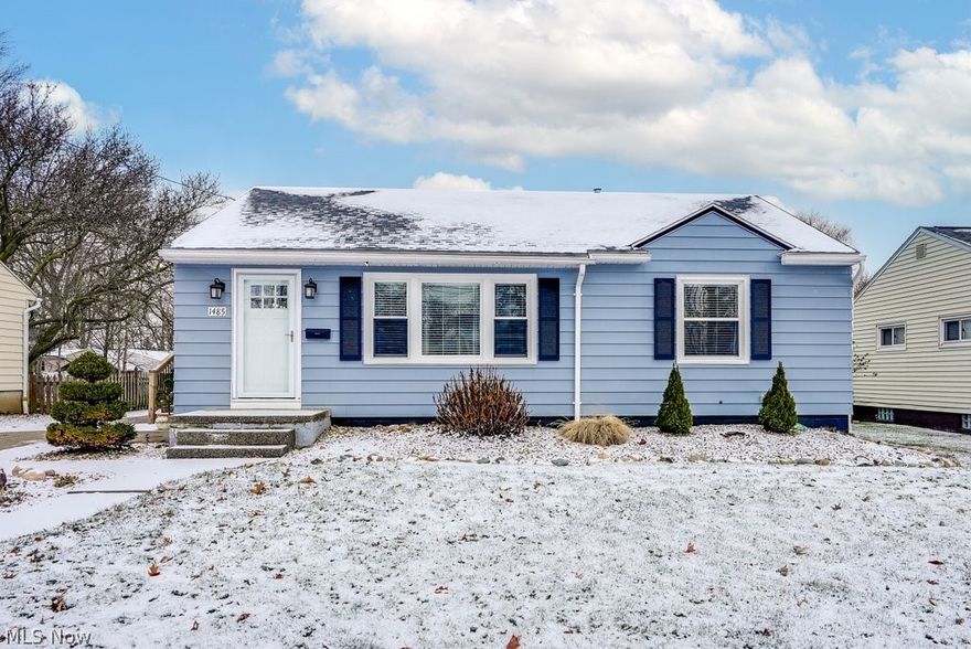 Beautiful 3 bedroom ranch with many updates and located in convenient location of Barberton. Updates include: Spacious deck (approx. 5 years old) and backyard Koi pond with pump and waterfall. Garage door and opener 2018. New front and side entry doors, roof approx. 5 years old. Furnace and air conditioning approx. 5 years old. Backyard wood fence and updated electrical panel 2020.