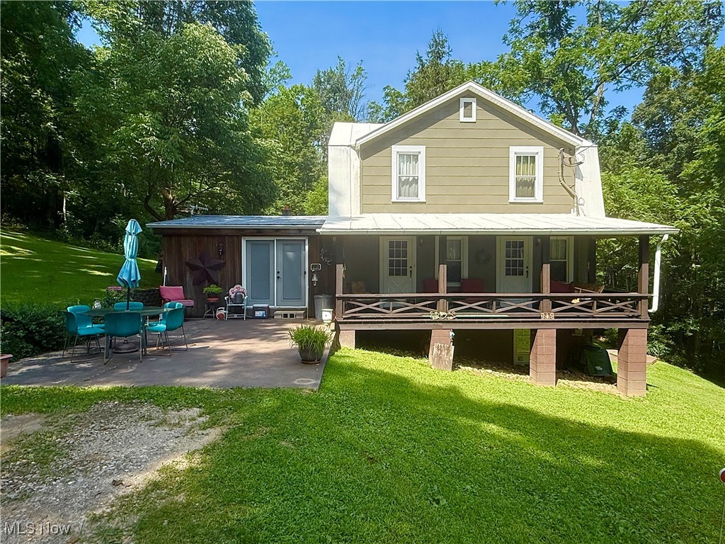 Step back in time and enjoy peaceful country living with this 3-bedroom, 2-bathroom old farmhouse nestled on 53+/- beautiful acres. This property blends rustic charm with modern touches—featuring raised garden beds, a classic summer kitchen, and even an outdoor shower for those warm summer days.
An old barn has been creatively converted into the ultimate hangout spot, complete with a game room and bar—perfect for entertaining friends and family. You’ll also find a detached garage, a cellar for extra storage or canning, and a sense of privacy that’s hard to find.
Whether you’re looking for a homestead, a weekend getaway, or a place to live out your hobby farm dreams, this one-of-a-kind property offers endless potential and timeless appeal. Mineral rights do not convey. All measurements are approximate.