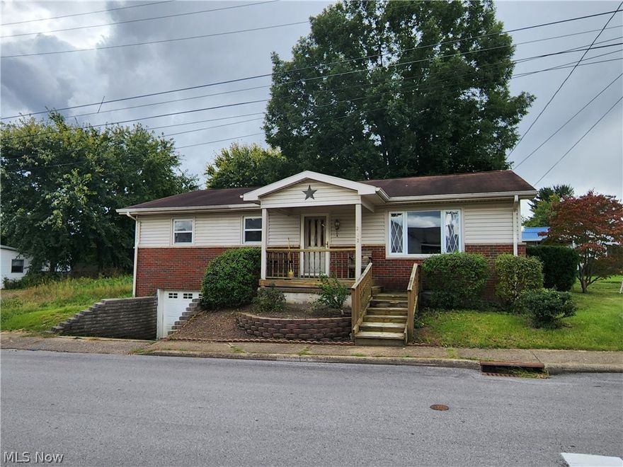 Cute ranch style home on a corner lot ready for occupancy. You will enjoy this easy living property. Enjoy entertaining on the nice covered back deck. Conveniently close to what all Barnesville has to offer. All kitchen appliances stay Refrigerator, stove and dishwasher. Call today for your personal showing.