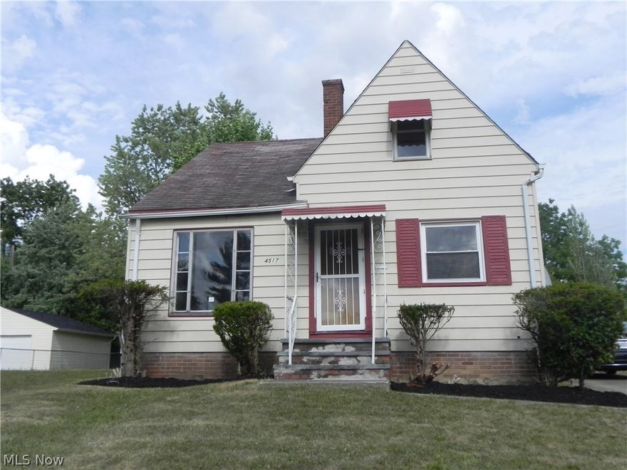 Charming 3 bedroom 1-bathroom Bungalow with partially finished basement and 1 car detached garage. Ask how you can receive up to 3% of toward prepaids and closing costs. This a Fannie Mae property.