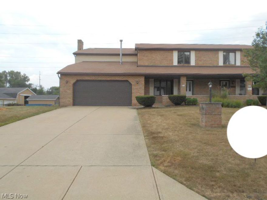 Fabulous oversized rental unit in Perry Township.   You enter into the home and you are welcomed by an oversized living room.  Then walk further into a large open kitchen with an island.  Kitchen opens up into another large family room and then a large 4 season sun room with fireplace.   The 2nd floor has 3 large bathrooms with a deluxe master suite and master bath and large walk in closet.  Then there is an additional 2 bedrooms and large bathroom.   Lower Level has an extra room for an office area.   Private Back yard,  2 car garage, public water and public sewer.    Immediate Possession