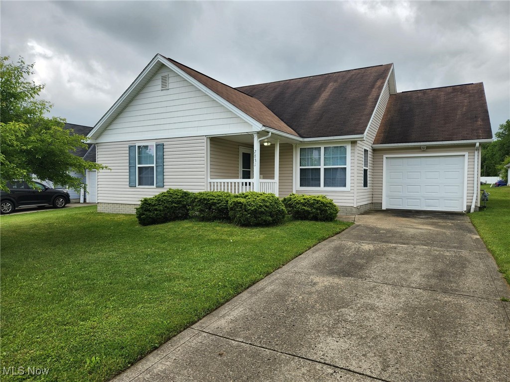 This is charming ranch home is a well kept 4 bedroom, 2 full bath, 1 car attached garage/ The home was built in 2004 and it features central air, a generous size living room, eat in kitchen and spacious bedrooms with adequate closet space.