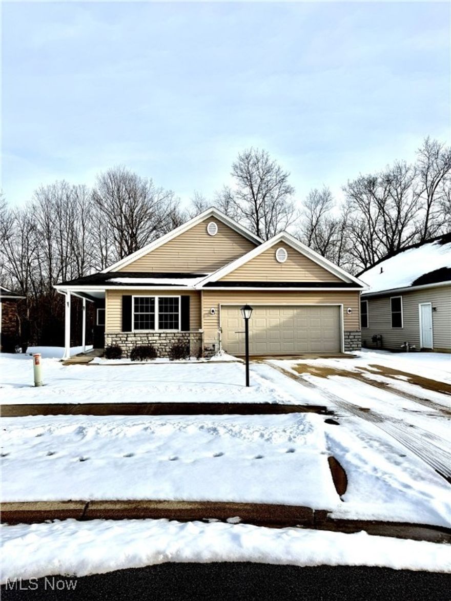 ***Step into comfortable luxury in the highly desirable Greenbriar at River Valley 55+ community in North Royalton.*** This beautifully maintained 3-bedroom, 2-bath ranch-style cluster home sits on one of the neighborhood's most sought-after lots, offering peaceful views of a wooded ravine. Adding to its appeal, this home also features A FULL BASEMENT, something only a select few in the community offer. Inside, you' ll find an oversized dining room, perfect for large family gatherings, a large family room, and aRARE 3 SEASON ROOM that adds even more space to relax and enjoy the scenery.

The open layout includes a great room with both dining and living space, while the eat-in kitchen, complete with a breakfast bar, flows seamlessly into the family room. A gas fireplace and sliding glass doors make this the perfect spot for entertaining or simply unwinding. Step out to the patio with the 3-season room and enjoy outdoor dining with tranquil views. All appliances are included, making your move even easier.

The full basement with a full bathroom rough in, provides plenty of room for storage, or room to expand and the oversized 2-car garage offers convenience and functionality for your everyday needs. 

Life at Greenbriar means more than just a home. It's a lifestyle. Enjoy the community recreation center with its heated outdoor pool, spa, workout room, party space, and grills for gatherings with friends and family. Plus, this gated neighborhood adds an extra layer of security and peace of mind whether you're home or away. This Active Lifestyle Community Has A Community Clubhouse W/Multi-Purpose Ballroom W/Fireplace+Library/Computer Room/Fitness Center/Game Room & More***Outdoor Facilities Include Pool/Spa/Tennis & Bocci Courts/Nature Trails***

Don't miss your chance to make this wonderful property your own! Schedule your showing today!