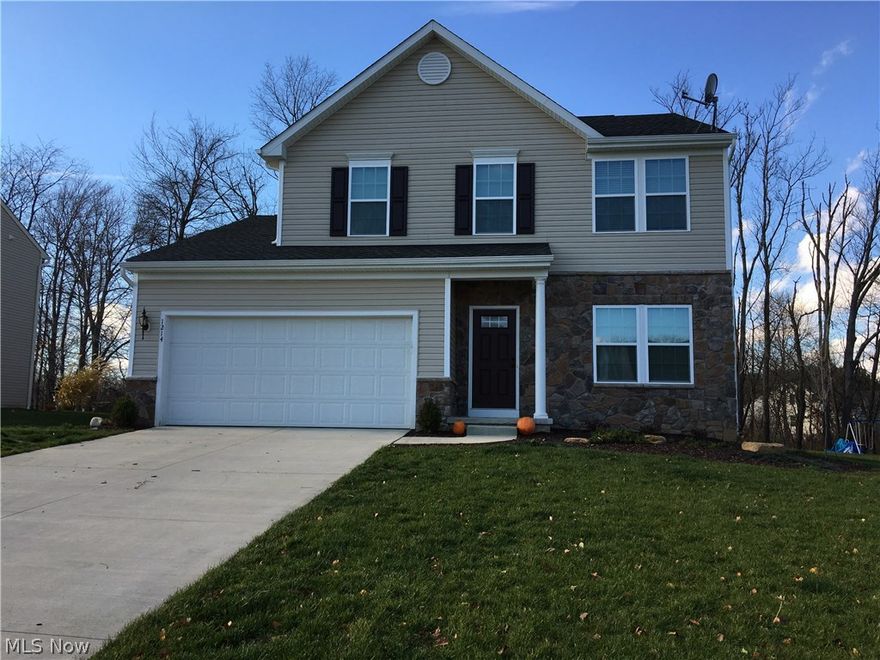 Welcome home to this stunning Colonial home located at 1214 Marsh Fern Lane! This home has a beautiful open floor plan. The eat in kitchen over looks the family room for you to entertain your guest. The laundry is also located on the first floor. This home also offers 3 bedrooms and 3 bathrooms. The over sized master bedroom has a huge walk-in closet and a full bathroom with a larger whirlpool tub and shower. There is a full unfinished basement ready for you to put the finishing touches to make it your own. There is a beautiful deck that over looks the big back yard that backs up to the woods. This home will not last long so call the listing agent to set up your private showing today!!