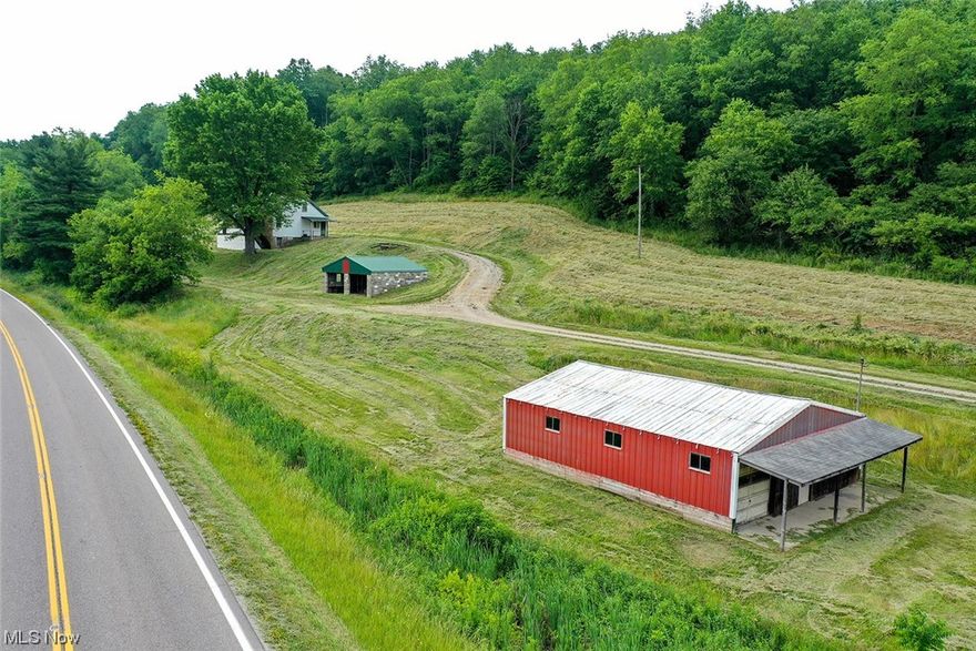 Recreational Paradise - 80 Acres With Three-Bedroom Home And Outbuildings! Harrison Co. - Rumley Twp. - Harrison Hills CS - ABSOLUTE AUCTION, all sells to the highest bidder on location SATURDAY - JULY 29, 2023 – 10:00 AM. 80 acres of mainly timbered ground with a three-bedroom, one full bath home with oil-fueled forced air furnace. The home was previously used as a hunting cabin. 24x36 pole barn with overhead door and covered front porch. 22x24 block detached garage. The property features a very diverse habitat and terrain which holds an abundance of small game, turkeys, and whitetails. A small stream runs through a portion of the property as well. Topography promotes a variety of bedding locations and natural funnels. With over 3,800’ of frontage off SR 151 and Jewett School Farm Rd. there is an ample amount of access. Great opportunity to own recreational property in Ohio. The seller's family has had many years of harvesting turkey every spring and trophy whitetail in the fall. Call the auctioneer to walk property and see for yourself its potential. Check it out! Great time to buy land! Don’t miss out on a great opportunity! TERMS ON REAL ESTATE: 10% down auction day, balance due at closing. A 10% buyer’s premium will be added to the highest bid to establish the purchase price. Any desired inspections must be made prior to bidding. All information contained herein was derived from sources believed to be correct. Information is believed to be accurate but not guaranteed.