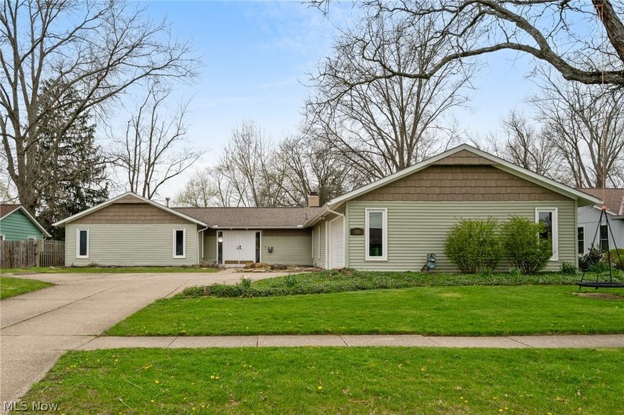 Welcome to this beautifully updated ranch in the desirable Longbrooke community of Berea, offering 4 bedrooms, 2.5 baths, and over 2,500 square feet of well-designed living space.

Step inside through the double doors to a spacious foyer with ample closet space, leading into expansive living areas filled with natural light. The layout offers three distinct living spaces, including a formal living room and a comfortable family room with a gas fireplace, ideal for everyday living and entertaining. The kitchen is centrally located and opens to both the dining and family rooms, creating a functional and connected flow.

A dedicated office or flex space near the kitchen provides versatility for remote work, a playroom, or additional living space. The home features a split floor plan, with all four bedrooms situated on one side for added privacy. The owner’s suite includes a remodeled bath (2018), walk-in closet, and private access to the outdoor patio, hot tub, and pergola.

Outside, enjoy a private backyard setting perfect for relaxing or entertaining.

Many of the major mechanical updates have already been completed, including newer HVAC systems and hot water tank, giving buyers peace of mind on the big-ticket items.

Additional features include an oversized attached two-car garage and a prime location just minutes from downtown Berea, Coe Lake, the Metroparks, Baldwin Wallace University, and easy highway access.