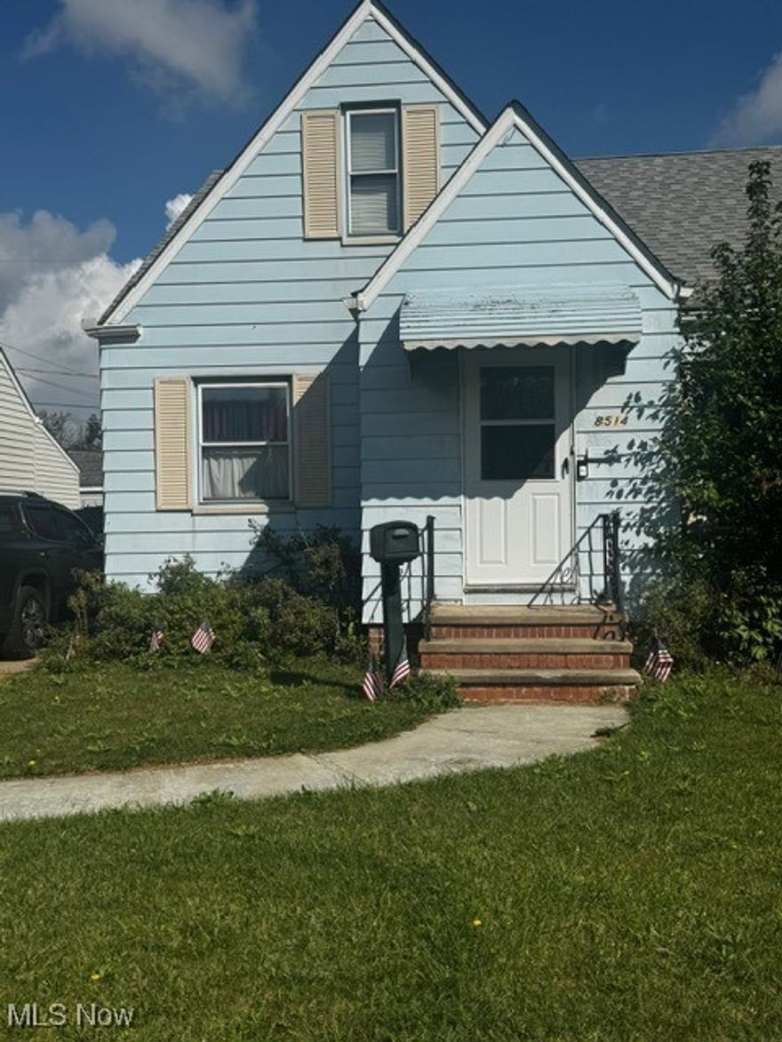 Step inside this large and well kept home in Parma located near parks, shops, and restaurants. Home needs minor TLC, perfect to add your finishing touches. Roof in good condition with no leaks or issues. Home has brand new electrical system and panel. New furnace. Hot water heater only two years old. Large basement. Property being sold in as-is condition. Schedule today!