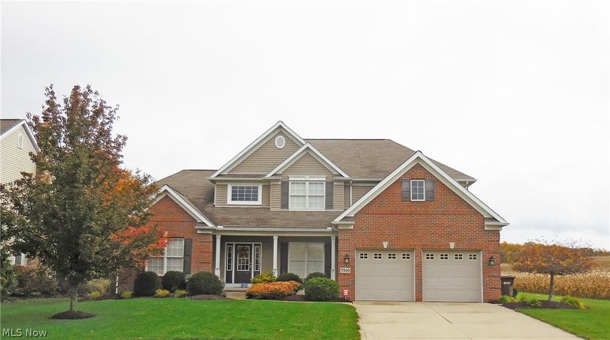 This home is outstanding in every way, with a first floor owner's suite and first floor office. This home shows like a model, featuring a two story great room with a corner gas fireplace. The amazing kitchen and dinette with glazed maple cabinets, Center Island with Sile-stone counters, planning desk, walk in pantry, and stainless appliances and stunning wood floors. Sun Room off kitchen with ceramic tile floors and large windows overlooking a private backyard. Large 1st floor Laundry with built in cabinets and folding counters. The second floor includes three more bedrooms with walk in closets, plus a large open loft overlooking the great room. To top it all off a finished lower level you will never want to leave. It includes laminate wood floors in the Rec Room, 5th bedroom, a sitting area with a built in bar area, plus a custom bath with a huge walk in shower and a Exercise room off the Rec Room. Don't miss this one, going to go fast!