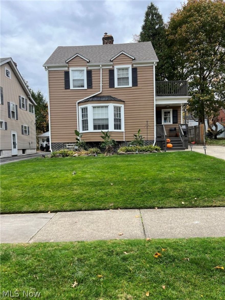 Beautifully updated home! This beauty offers 4 spacious bedrooms and 2 full baths. Master bedroom offers outdoor deck. Great for relaxing and watching the sunset. Second floor bathroom offers completely updated bathroom with extra wide jacuzzi tub and custom tiling. Newly updated modern kitchen and appliances (2020) with breakfast nook. Updated modern ceramic finishes throughout kitchen. L-shaped dining room and living room with fireplace. Great space for living and entertaining. Finished basement with ceramic tiling finishes. Great for storage and entertaining (pool table negotiable). Separate laundry room area. Full bathroom with standup shower. This landscaping on this home is beautifully well kept throughout. The outdoor refinished deck sits off the kitchen with newly added french doors. Exterior home is freshly painted and maintained. Roof replaced (2020). This home offers a newly built 2 1/2 car garage with extra wide driveway and genie install. Finished attic. This is MUST-SEE home!