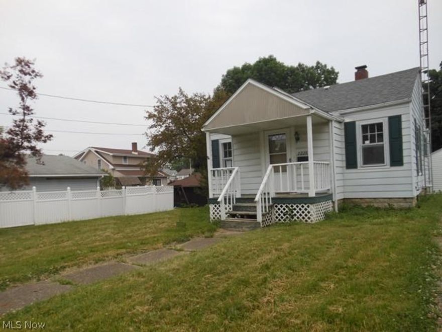 Cozy 2 bedroom, 1 bath ranch with a fenced yard, nice back and front decks and 1 car detached garage. To be sold AS IS. Buyer responsible for due diligence inquiry of all property information. Closing agent of Buyers choice.  FHA Financing subject to FHA Appraisal (IE - Insured Escrow)