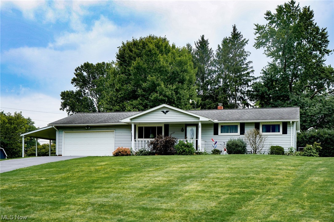 Welcome to this wonderful ranch home in a quiet neighborhood of Jackson Twp! This home boasts the perfect amount of space for comfort and entertaining, along with an abundance of large closets and storage throughout the home. The primary bedroom has ample space for large furniture and has it's own private bathroom. The kitchen was just remodeled with all new appliances in 2023. There is plenty of extra living space in the basement that can be updated to your taste. The back yard and patio makes for a great spot to cook out and entertain, or just enjoy the plethora of the birds and nature. The roof is believed to be less than 10 years old. The large shed in the back provides additional storage. This is an estate and selling "AS IS"! Call your favorite realtor for a showing today!!