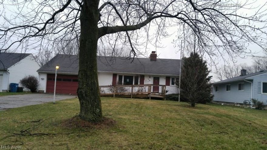 This amazing Ranch style home features larger room sizes, full basement, nice size yard, front porch, and more. With a little bit of work you can make this your dream home. Sold as is! Broker responsible for own due diligence, inquiry & verification of all property info, condition, sq ft, hoa, bylaws, fee & parcel data. Broker is not liable or responsible to verify any info as all data in MLS is reflective of public records. Buyers recommended to investigate.